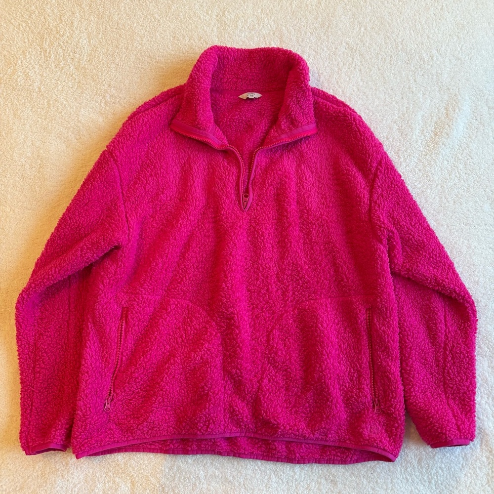Hot pink Sherpa